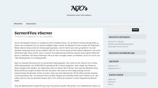 
                            3. Server4You vServer – NiJO's