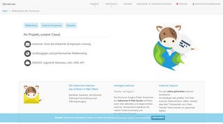 
                            4. Servercow - Willkommen bei Servercow