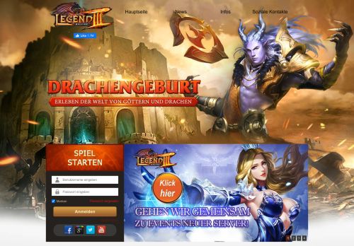 
                            4. Serverliste von LEGEND Online