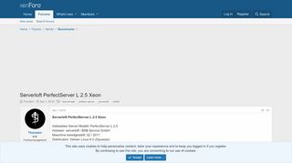 
                            13. Serverloft PerfectServer L 2.5 Xeon | Server Support Forum