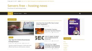 
                            4. Servers free - hosting news | Free servers for web hosting reviews