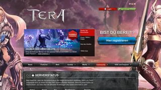 
                            9. Serverstatus - TERA - Free to Play MMO