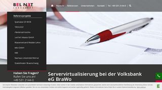 
                            7. Servervirtualisierung bei der Volksbank eG BraWo / BEL NET