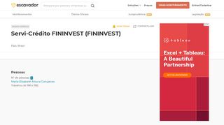 
                            8. Servi-Crédito FININVEST | Escavador