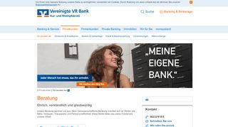 
                            13. Service & Beratung - RV Bank Rhein-Haardt eG