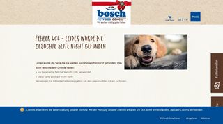 
                            5. Service - bosch Tiernahrung