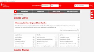 
                            8. Service-Center | Förde Sparkasse