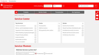 
                            6. Service-Center | Kreissparkasse Bitburg-Prüm