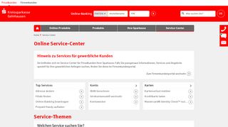 
                            10. Service-Center | Kreissparkasse Gelnhausen