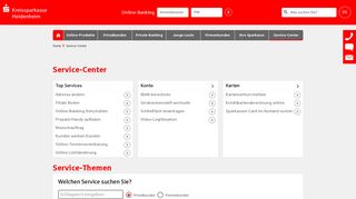 
                            7. Service-Center | Kreissparkasse Heidenheim