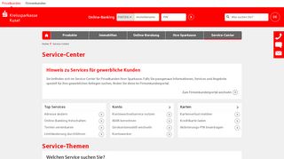 
                            8. Service-Center | Kreissparkasse Kusel