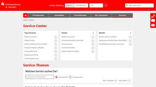 
                            6. Service-Center | Kreissparkasse St. Wendel