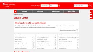 
                            9. Service-Center | Kreissparkasse Stade