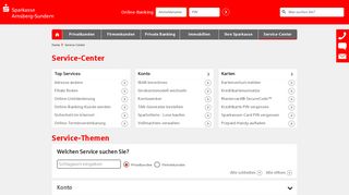 
                            12. Service-Center | Sparkasse Arnsberg-Sundern