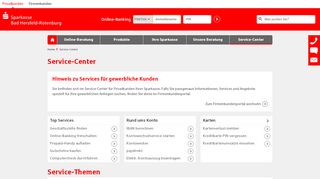 
                            7. Service-Center | Sparkasse Bad Hersfeld-Rotenburg