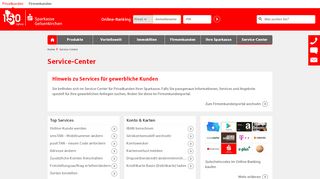 
                            12. Service-Center | Sparkasse Gelsenkirchen