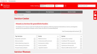 
                            8. Service-Center | Sparkasse Hattingen