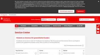 
                            5. Service-Center | Sparkasse Heidelberg