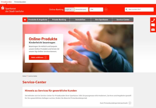 
                            11. Service-Center | Sparkasse Iserlohn