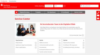 
                            8. Service-Center | Sparkasse Jena-Saale-Holzland