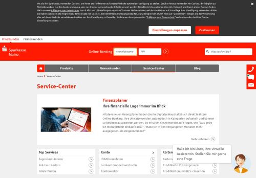 
                            9. Service-Center | Sparkasse Mainz