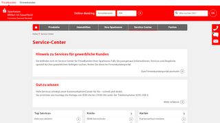 
                            6. Service-Center | Sparkasse Meschede