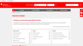 
                            3. Service-Center | Sparkasse Pforzheim Calw
