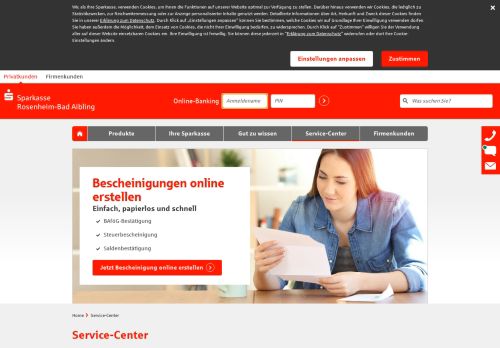 
                            8. Service-Center | Sparkasse Rosenheim-Bad Aibling