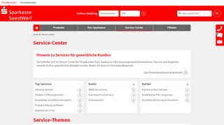 
                            4. Service-Center | Sparkasse SoestWerl