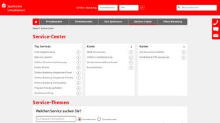 
                            12. Service-Center | Sparkasse UnnaKamen