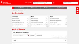 
                            7. Service-Center | Sparkasse Unstrut-Hainich
