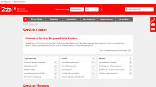 
                            8. Service-Center | Sparkasse Westholstein