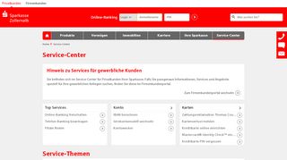 
                            9. Service-Center | Sparkasse Zollernalb