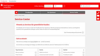 
                            8. Service-Center | Stadt-Sparkasse Langenfeld