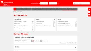 
                            8. Service-Center | Stadtsparkasse Wedel