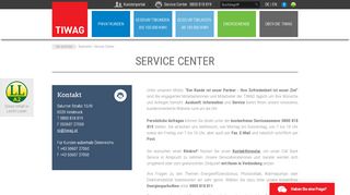 
                            4. Service Center - TIWAG