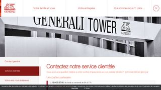 
                            4. Service clientèle - Generali