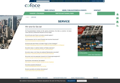 
                            5. Service - Coface