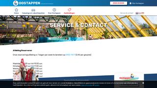 
                            6. Service & Contact | Oostappen Vakantieparken