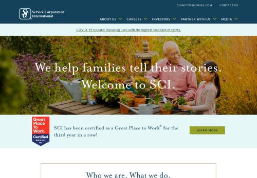 
                            12. Service Corporation International: Home