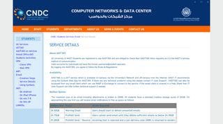 
                            6. Service Details - CNDC