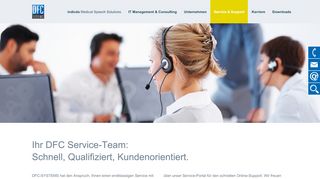 
                            9. Service | DFC-SYSTEMS GmbH IT-Lösungen für das Gesundheitswesen