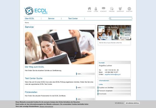 
                            9. Service | ECDL Website