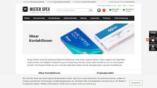 
                            13. Service: Eigenlabel Kontaktlinsen - iWear | Mister Spex