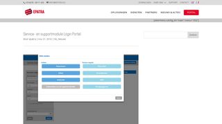 
                            3. Service- en supportmodule Login Portal | EPATRA