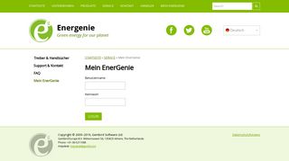 
                            2. Service - EnerGenie