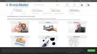 
                            7. Service - Erwin Müller Onlineshop