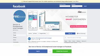 
                            12. Service- & Eventpersonal smart managen - Posts | Facebook