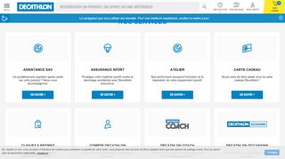 
                            3. Service financement en ligne - Decathlon