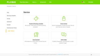 
                            3. Service → FlixBus